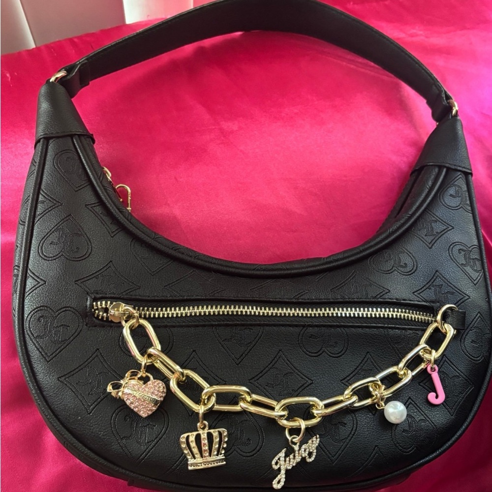 Juicy couture shoulder chain purse